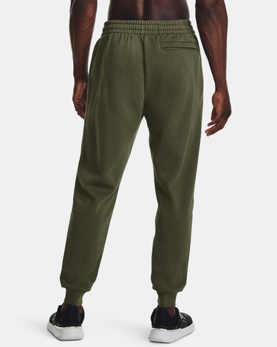Pantalones de Entrenamiento UA Rival Fleece para Hombre, Green, pdpMainDesktop image number 1